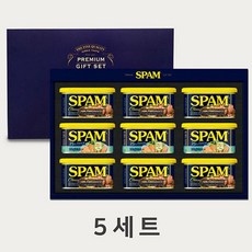 쿨샵 명절선물세트 스팸9개 세트 햄선물 5세트_20220619EA