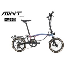 바이크스시티 MINT T9C 접이식 자전거 디스크 브레이크 9 단 3 16 인치