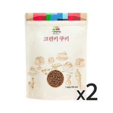 NFS 크런키쿠키 1kg 2개세트, 2개