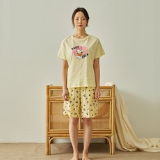 애니바디 [애니바디X디즈니]디즈니 레이온 5부 팬츠(잠옷팬츠) - 스트라이프 ANLB21481