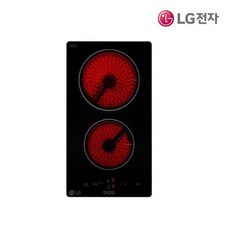 LG디오스 빌트인 2구 전기레인지 전기쿡탑 하이라이트 터치식 BER2G 1개 상품 이미지