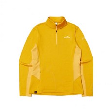 매장상품 EIDER 아이더 긴팔티 아이더 티셔츠 HERITAGE (헤리티지) 여성 그리드 긴팔 짚업 티셔츠_G/YELLOW DWU242318Y 342483