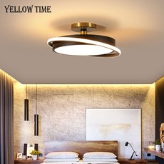 원형 LED 샹들리에 심플 실내 조명기구 거실 침실 식당 주방 블랙, 02 White frame