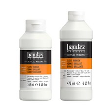 [코리아스퀘어] 리퀴텍스 글로스 바니쉬 237/473ml 미술보조, 473ml - 유화코팅제