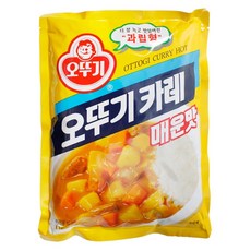 오뚜기 카레 매운맛, 1kg, 2개
