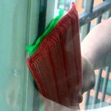 아파트 베란다 유리창닦는법 외창 깔끔 도구 대장 창문닦기 이중창 밀땡 클리너 도구, 본품, 1개