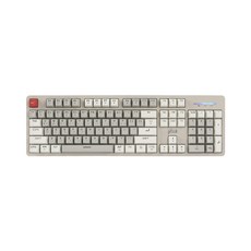 지클릭커 레트로 M 레드 SPRK 104 RGB 무선 키보드, RB2, 저소음 적축