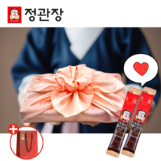 정관장 홍삼정 에브리타임 밸런스 선물세트 + 고급 보자기 포장, 200ml, 1개