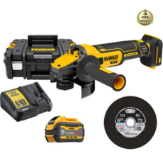 라이브잇 디월트 20V
 라이브잇 디월트 20V BL FLEXVOLT Advantage 모터 충전 그라인더 세트 DCG409X1 + 티롤릿 절단석 실버 3442150 2세트