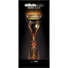 Gillet 질레트 Gillette Labs 히티드 레이저 면도기 남성 3개 어소트먼트
