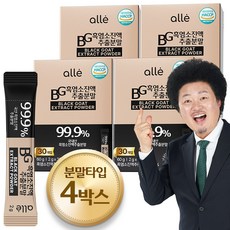 흑염소 진액 스틱 분말 알레, 4박스, 60g