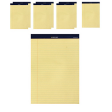  OXFORD 리갈패드 A4 60매, 노랑, 32개 