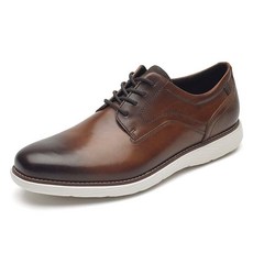 Rockport 남성용 가렛 플레인 토 옥스포드 코냑 US 8 Wide