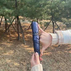 카본미니 3단 우양산 협립우산 초경량 3단 수동