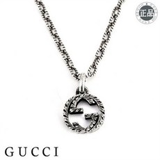 [구찌] GUCCI Interlocking G 목걸이 YBB455307001