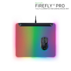 레이저코리아 파이어플라이 V2 프로 FireFly V2 Pro LED RGB 게이밍 마우스패드