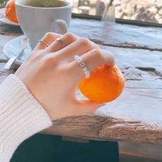 꽃진주반지