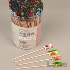 어썸만물상 300P 과일꽂이 이쑤시개, 1개