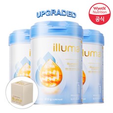 일루마 분유 1단계, 3개, 810g
