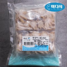 미다지 손질된 냉동 쭈꾸미, 1개, 50/80