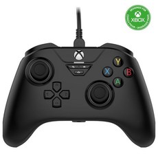 스네이크바이트 유선 비디오 게임 컨트롤러 - Xbox 시리즈 X S One PC 공식 라이선스 – 게임패드 RGB 정밀 조이스틱 트리거용 홀 효과 센서 3 5m, Black, 1개