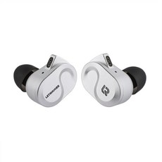 LETSHUOER S08 4세대 인이어 모니터 이어폰 듀얼 코일 13mm 평면 마그네틱 드라이버 하이파이 유선 인이어 이어버드, Silver