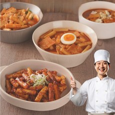 핫이슈 맛있는 어린이 떡볶이 2팩 4인분 기름 국물 마늘 안매운맛 매콤 밀떡볶이 쌀떡볶이, 마늘떡볶이2팩