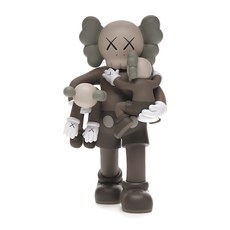 카우스 피규어 아트토이 팝아트 작품 KAWS Figure 홀리데이 컴패니언 클린슬레이트 Clean Slate 브라운 1개