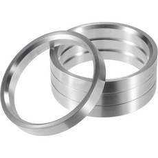 X AUTOHAUX 4pcs OD 75mm ~ ID 56.1mm 알루미늄 카 허브 구심링 휠 보어 센터 스페이서, 75mm ID to 67.1mm OD, 4개