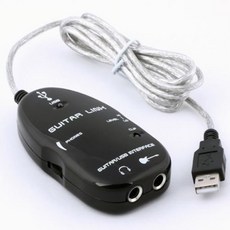 Mac OS X 및 Windows 용 Guitar Link Guitar-to-USB 인터페이스