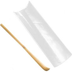 LIFKOME 1세트 유리차 원목 커피 작은 주걱 티스푼 실용 티스쿱 티툴 느슨한 티 홈 다도 액세서리 대형 섬세한 스탠드