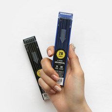 핑크풋 2.0mm 2B 홀더 샤프심, 2mm