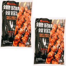 숯불향 데리야끼 순살 닭꼬치 800g 1+1 에어프라이어 오븐 전자렌지 캠핑 간식