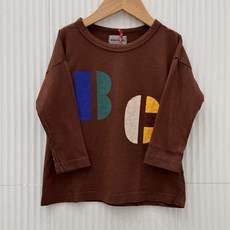 [BOBO CHOSES] 보보쇼즈 AW23 멀티 컬러 로고 긴팔 티셔츠 Multicolor B.C long sleeve T-shirt 상품 이미지