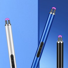 5시건 당일배송 충전식 USB 플라즈마 점화스틱 간편 캔들 뜸 점화기 빠른배송, 레드, 1개