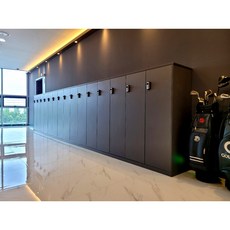 멀티가구 LPM 그레이 1단 골프락카 주문제작 골프락커 골프락카장 스크린골프백락커, 전자키