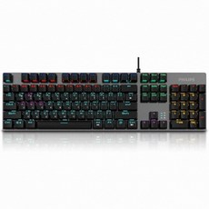 DK필립스 G404 LED 게이밍 기계식 키보드 (갈축), 단일상품, 단일상품, 단일상품