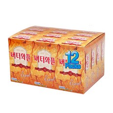 크라운 버터와플 12패키지 낱개12팩1세트(총624g), 1개