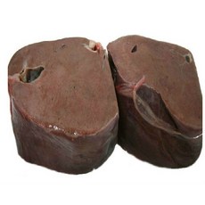 [생푸드] 소간 1kg(한우)(냉동)(국내산)(한우간), 1개 - 소간