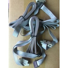 델타 인버터 VFD M 디스플레이 케이블 델타 인버터 패널 키보드 연장 케이블, 2m white cable, 1개