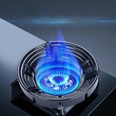 바람잡이올킬 부르스타 버너 바람막이 올킬 가림막 차단 가스렌지 가정용 휴대용 가드, 블랙, 1개