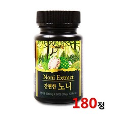 힐링 노니정 노니환 노니추출물 노니 분말 가루 스코폴레틴 항산화 폴레페놀 파극천 파이토케미컬, 3개, 60정
