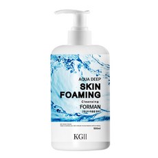 케이지2 아쿠아 딥 스킨포민 클렌징폼, 1개, 500ml