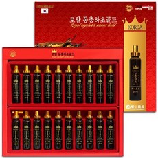 명절선물세트 로얄동충하초골드 20ml X20p +쇼핑백 증정, 20개