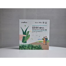 유니베라 알로에버 플러스 알로에겔 대두이소플라본 면역력 뼈건강 (3개월분/180포), 1개