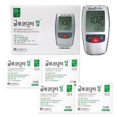 글루코닥터 탑 혈당계+검사지200매, 단품