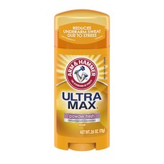 ARM & HAMMER ULTRAMAX Anti-Perspirant Deodorant So ARM & HAMMER ULTRAMAX 발한 방지제 탈취제 솔리드 파우더 프레쉬 2.60, 73g, 11개