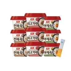 동원 양반죽 쇠고기죽 3개 + 야채죽 3개 + 전복죽 3개, 1세트