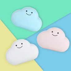럭키 스톤 클라우드 핸드 워머 휴대용 usb 충전 미니 아기 온도 조절기 모바일 전원 겨울 선물, [06] pink  60pcs
