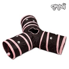 댕냥이 바스락캣터널, 핑크, 1개